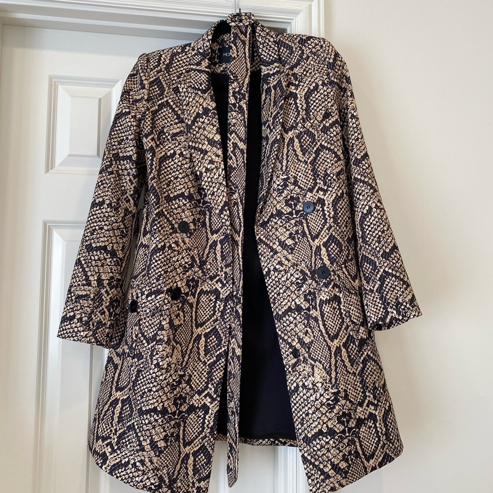 Mossman Snake Skin Blazer Dress